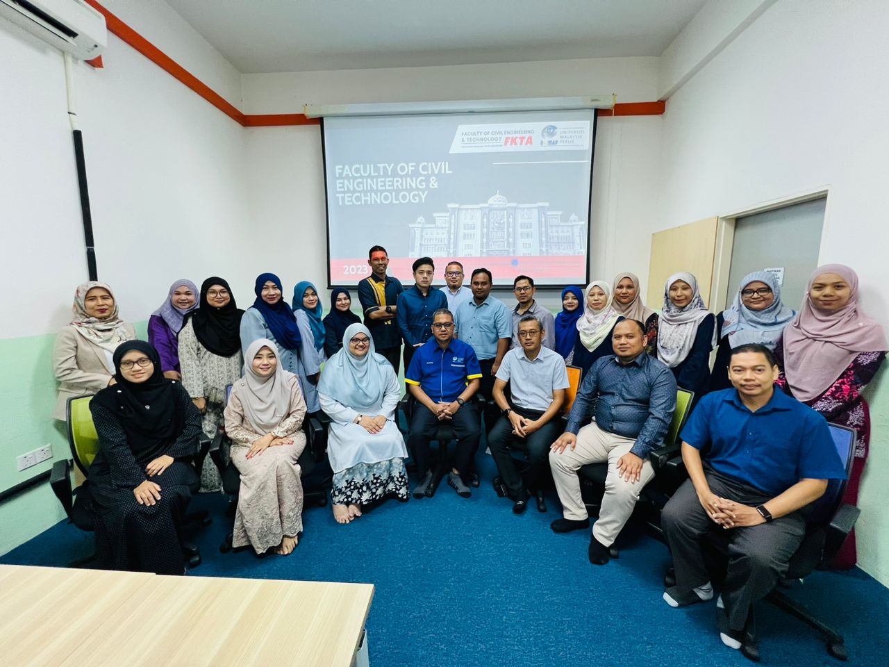 Lawatan Penanda Aras bagi Program BTC, BTB & BTC di Fakulti Teknologi Kejuruteraan Awam, Universiti Malaysia Perlis (UniMAP) pada 19 Jun 2023